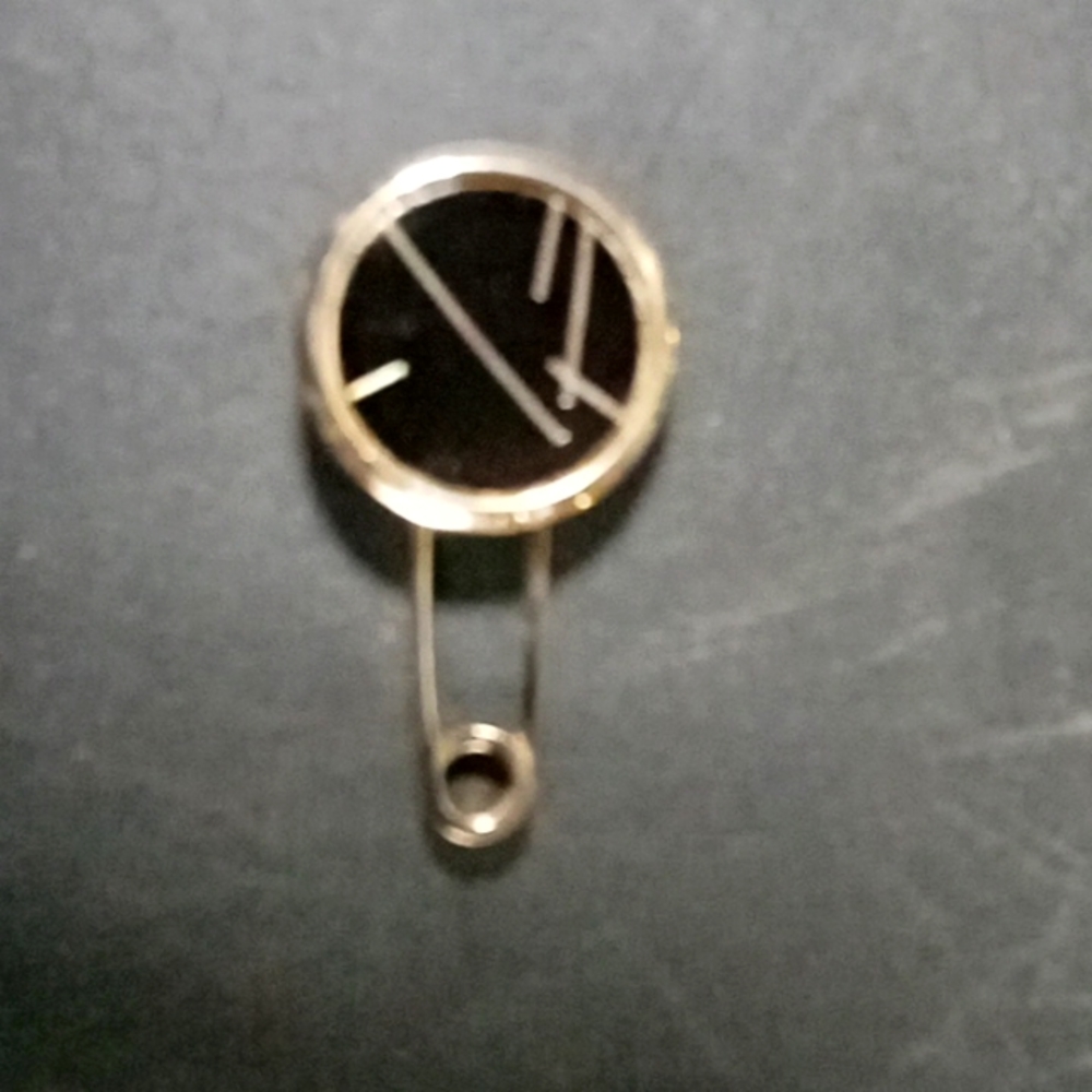 Vintage Safety Pin Brooch